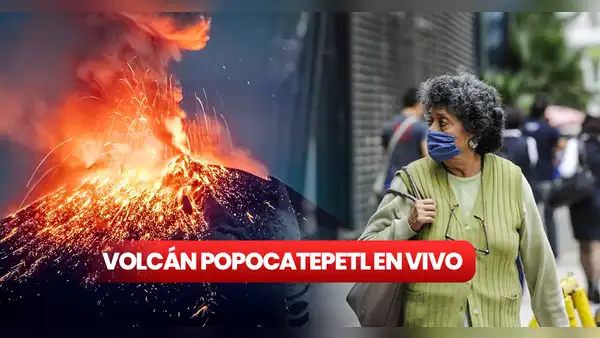 Volcán Popocatépetl EN VIVO: alerta volcánica regresa a Amarillo Fase 2