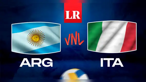 Argentina vs. Italia EN VIVO: ¿a qué hora y dónde ver el partido por la Volleyball Nations League 2023?