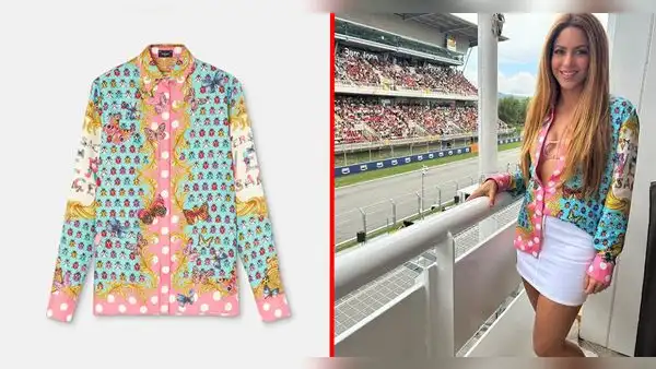Shakira: el exorbitante costo de la blusa que vistió para asistir a la Fórmula 1