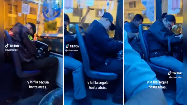 ¡Solo en Perú! Argentina sube a bus y queda en shock al ver a la mayoría de pasajeros dormidos
