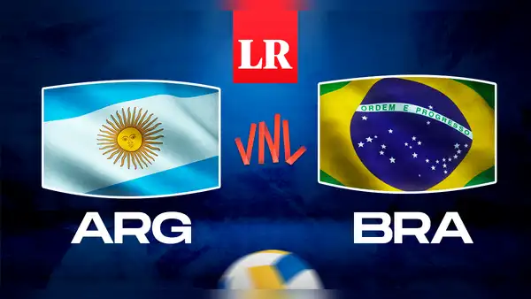 Argentina vs. Brasil EN VIVO: ¿a qué hora y dónde ver el partido por la Volleyball Nations League 2023?