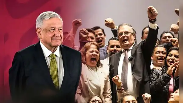 Marcelo Ebrard, canciller de México, anuncia su candidatura a la presidencia por partido de AMLO