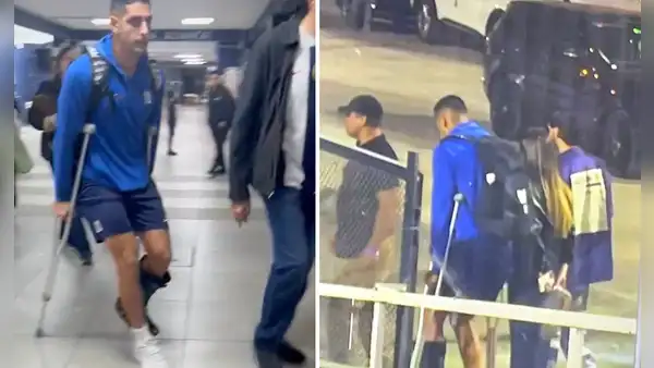 Pablo Sabbag genera preocupación en Alianza: abandonó Matute en muletas y con férula