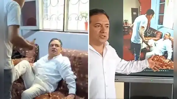 Alcalde de Trujillo, Arturo Fernández, protagonizó violenta escena contra periodista en la prefectura