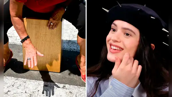 Rosalía destaca al cajón peruano como su instrumento con más valor sentimental: "Es hermoso cómo suena"