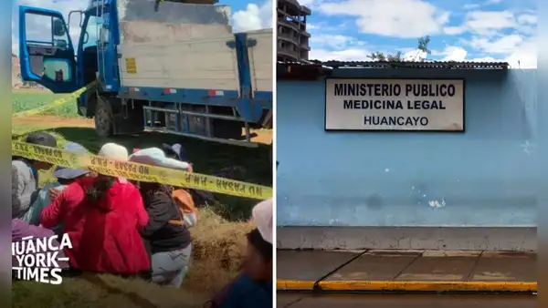 Chofer atropella y mata a niña de 3 años que se sentó a descansar debajo de camión en Huancayo