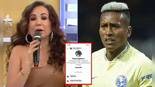 Janet Barboza revela que Pedro Aquino también le escribió: “Yo no sabía que existía”