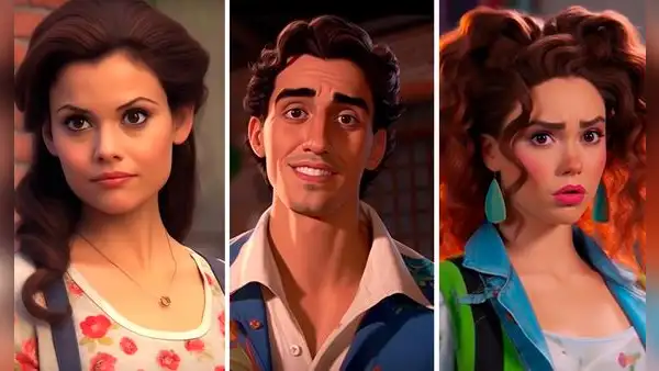 "Al fondo hay sitio": así se verían sus actores si fuesen personajes de Disney, según IA