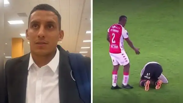 Alex Valera rompe su silencio tras sufrir el repudiable acto por jugador de Santa Fe