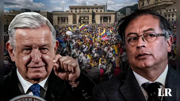 AMLO respalda a Petro tras crisis política y protestas: “Es una bendición para Colombia”