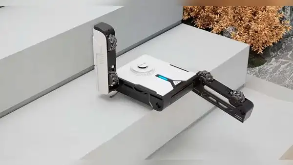 Robot aspiradora parece un transformer: puede subir y bajar escaleras para limpiarlas