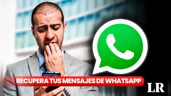 ¿Cómo recuperar mensajes ELIMINADOS en WhatsApp sin descargar PROGRAMAS?