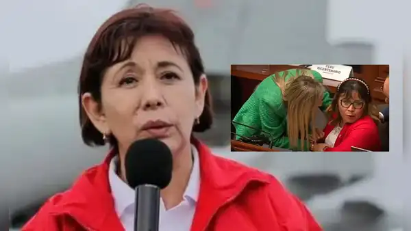 Ministra de la Mujer rechaza agresión de María del Carmen Alva contra Francis Paredes