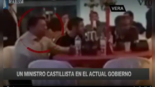 Ministro de Energía y Minas aparece en video de fiesta con personas vinculadas a Pedro Castillo