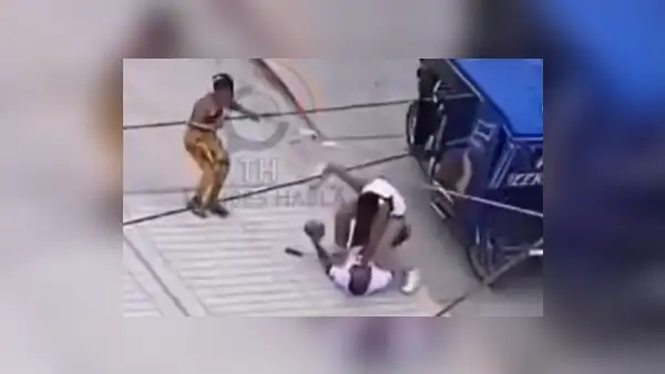 “Buena reacción”: transeúnte atrapa a delincuente que robó celular a mujer en Tumbes