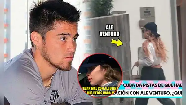 Ale Venturo visita a Rodrigo Cuba en su departamento tras rumor de reconciliación: "Todo bien como papás"