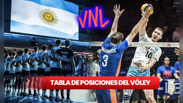 ¿Cómo va Argentina en la tabla de posiciones del VNL 2023 y cuándo vuelve a jugar?