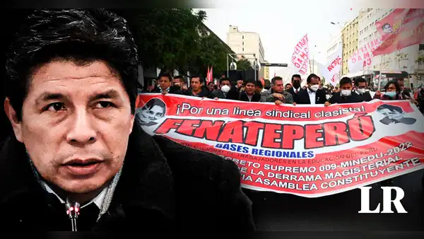 Pedro Castillo: Ministerio del Trabajo anuló inscripción del Fenate Perú, sindicato del expresidente