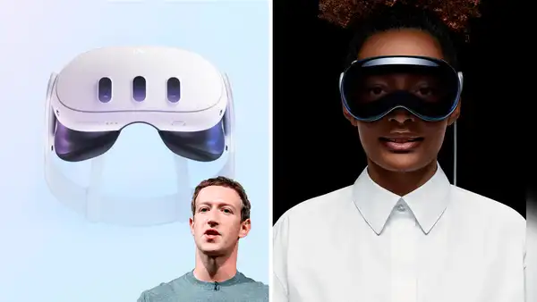 Mark Zuckerberg compara las Apple Vision Pro con sus Meta Quest 3: "Cuestan 7 veces más"