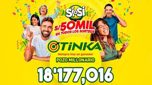 La Tinka: resultados EN VIVO del sorteo del 14 de junio de 2023
