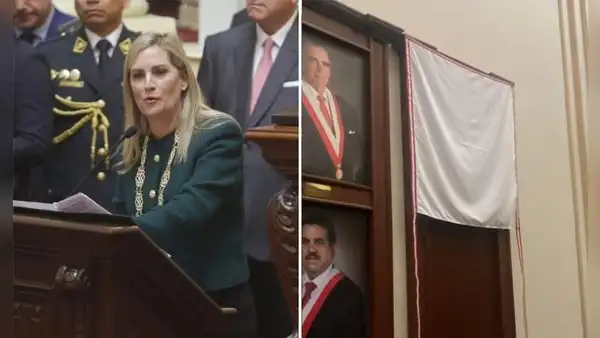 ¿Cómo luce el cuadro de María del Carmen Alva que le costó más de S/9.000 al Congreso?