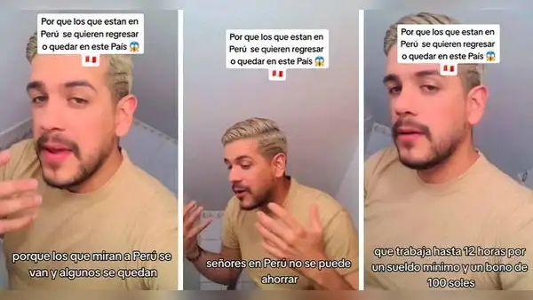 Venezolano explica la verdadera razón por la que inmigrantes se van de Perú