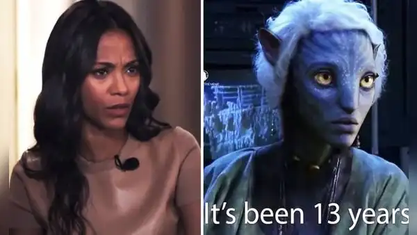 "Avatar 5": Zoe Saldaña molesta por retraso en grabaciones
