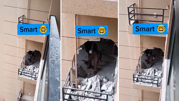 Destruye una pared de edificio para remodelar su departamento y le llueven críticas: “Negligencia total”