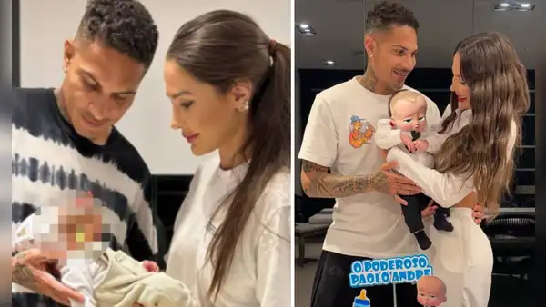 Paolo Guerrero celebra los dos meses de su hijo con Ana Paula Consorte: “El poderoso Paolo André”