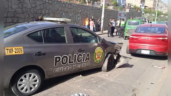 Rímac: así fue la persecución a un delincuente que ocasionó múltiple choque cuando huía de la PNP