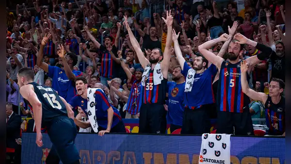 Barcelona venció 97-88 al Real Madrid y lidera la serie en las finales de la Liga Endesa 2023