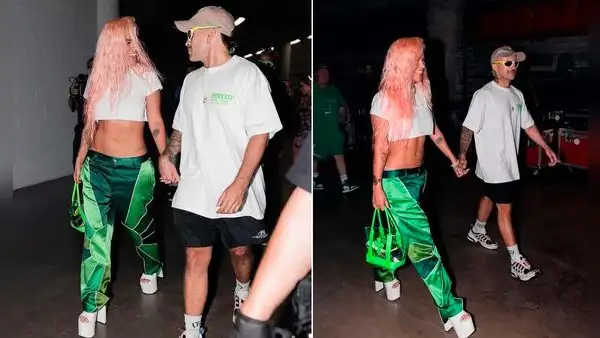 Karol G y Feid ya no ocultan su amor y son captados de la mano