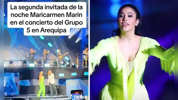 Grupo 5 y Maricarmen Marín juntos en concierto de Arequipa: ¿cómo fue el espectacular show?