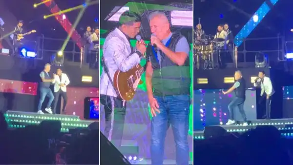 Grupo 5 en Arequipa: Raúl Romero sorprendió cantando cumbia junto a Christian Yaipén