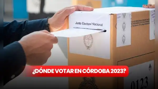 ¿Dónde voto en las elecciones Córdoba 2023? Revisa el padrón electoral