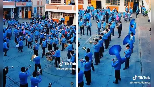 "Lo más hermoso que he visto hoy": presentación de banda escolar de Huánuco enternece a usuarios