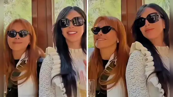 Magaly Medina y Sheyla Rojas graban tiktoks juntas y usuarios reaccionan: "Ahora son 'pinkis'"