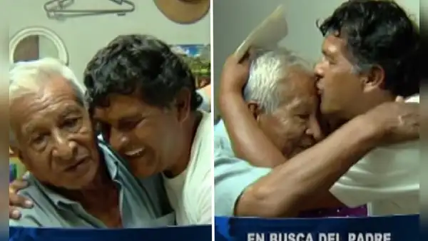 Fue abandonado por su padre a los 5, pero se reecontraron en Lima tras 45 años: "No te culpo, papá"
