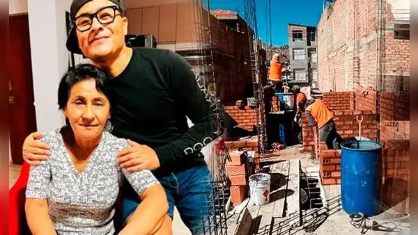 Chino Risas cumplió el sueño de construirle una casa a su mamá: "Con el trabajo de la calle"
