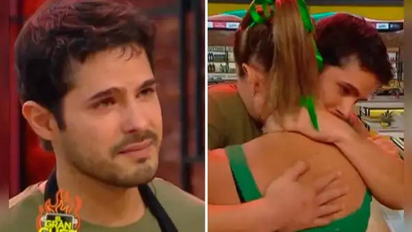 Andrés Vílchez protagoniza emotivo momento al ser eliminado de "El gran chef: famosos"