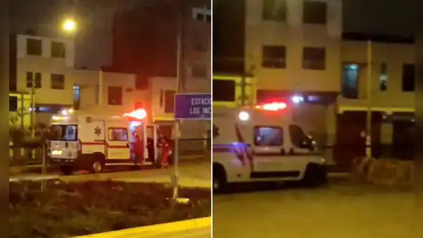 Comas: ambulancia se ve impedida de acudir a emergencia por obras de Línea 3 del Metro de Lima