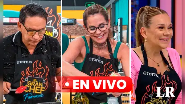 ☰ "El gran chef: famosos" EN VIVO HOY: Karina y Rondón van a la FINAL y Susan es ELIMINADA | Latina TV