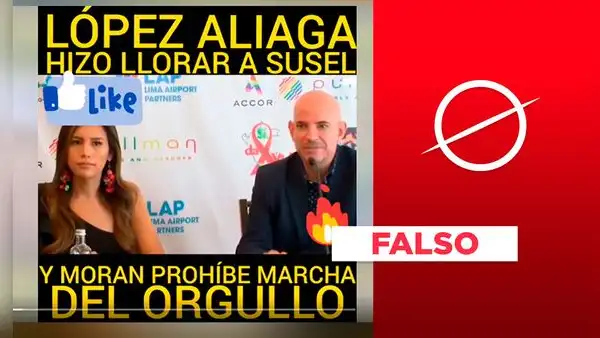 Ricardo Morán no prohibió la Marcha del Orgullo LGTBI+ en rueda de prensa