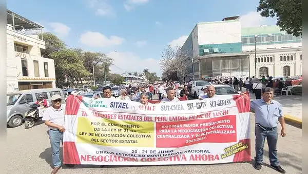 Trabajadores CAS acatan paro nacional en la región norte