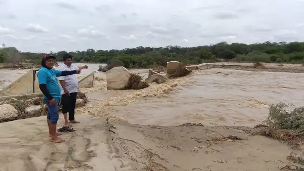 Crecida del río La Leche arrasaría con huacas en Bosque de Pómac en Lambayeque