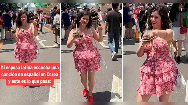 Latina impresiona con baile y canto en plena calle de Corea del Sur: "¡Qué gran actitud!"