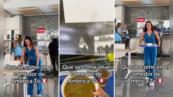Venezolana muestra el menú que ofrece el comedor de famoso canal de TV y sorprende: “Muy rico”