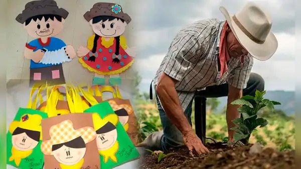 Día del Campesino: 5 manualidades y souvenirs fáciles para los niños en el colegio