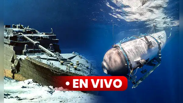 Submarino del 'Titanic', última hora: sigue búsqueda del Titán que tiene menos de 18 horas de oxígeno