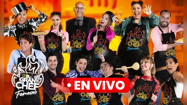 ▶ "El gran chef: famosos", segunda temporada EN VIVO: horario, participantes y dónde ver el ESTRENO HOY